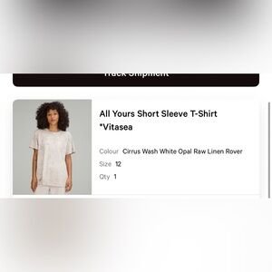 Lululemon Athletica Cirrus Wash Short Sleeve T-Shirt